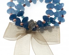 Blue Ombre Necklace & Bracelet