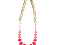 Pink Graduated Ombre Necklace