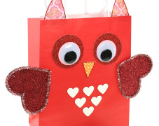 Valentine’s Day Owl Gift Bag