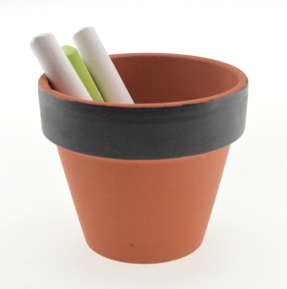 Chalkboard Clay Pots Sparrow Innovations