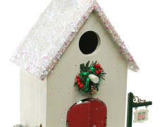 Christmas Church Birdhouse