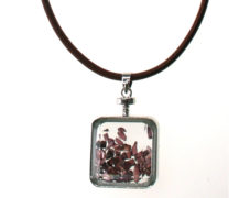 Gem-Filled Charm Necklace