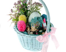 Easter Fairy Garden Basket