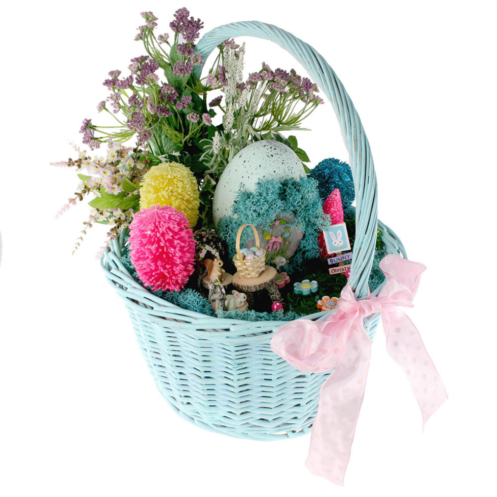 Easter Fairy Garden Basket | Sparrow Innovations